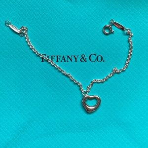 Tiffany & Co Elsa Peretti Open Heart Bracelet